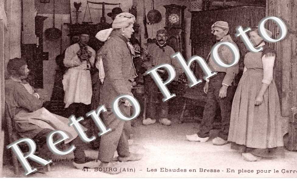 Les Ebaudes en Bresse - en place pour le Carre
