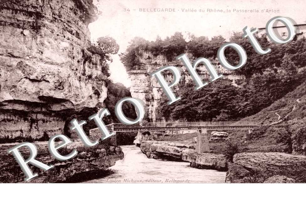 La passerelle d'Arlod