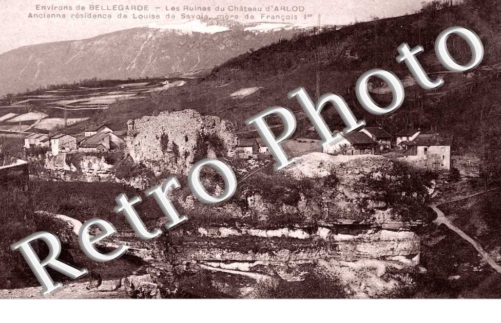 Ruines du chateau d'Arlod