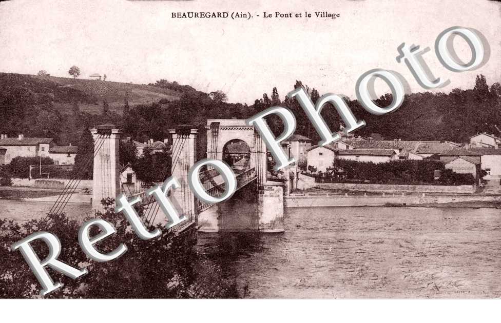 Le pont et le village