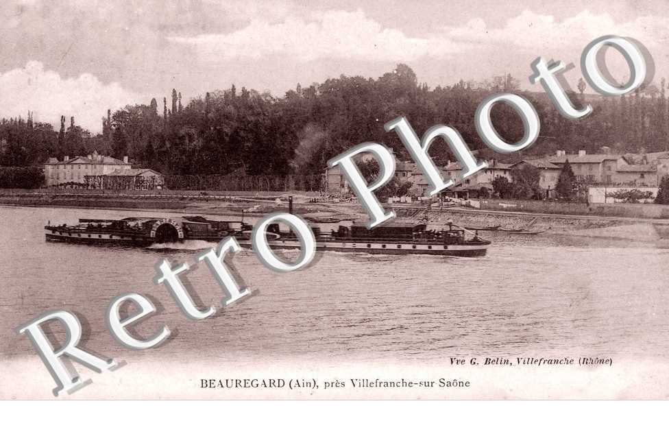Navire sur la Saone
