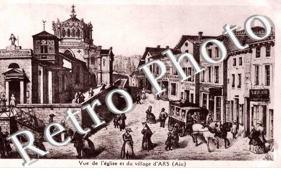 Vue de l'Eglise et du Village