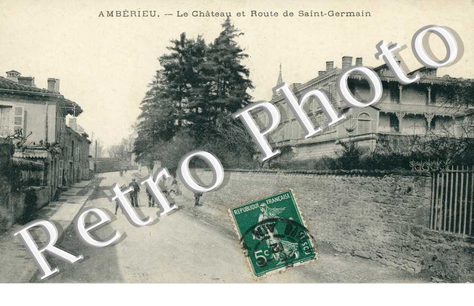 Le Chateau et Route de St Germain