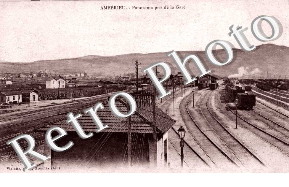 panorama pris de la gare