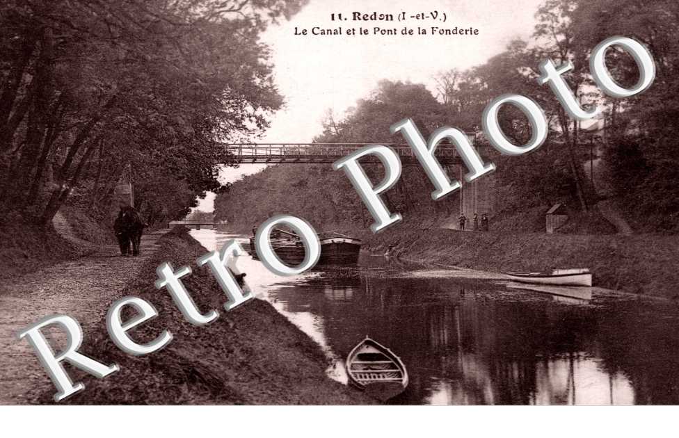 CAnal et le pont de la Fonderie