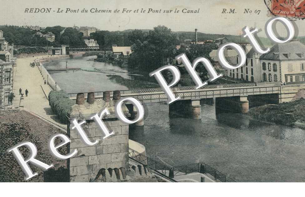 le Pont du Chemin de Fer et le Pont sur le Canal