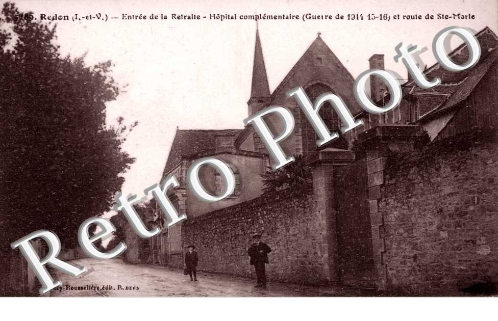Hopital et route Sainte Marie