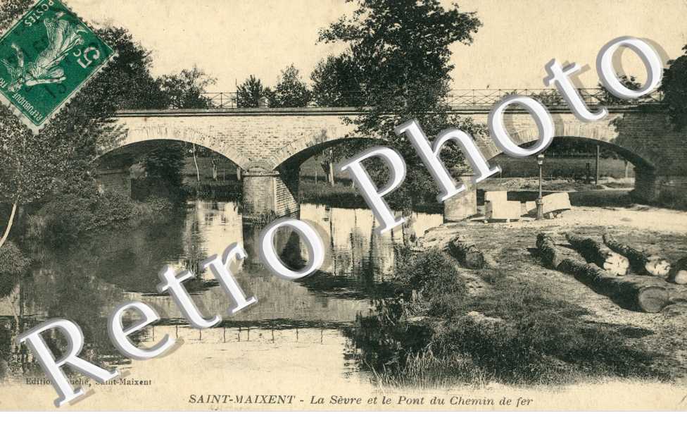 la Sevre et le Pont du Chemin de Fer