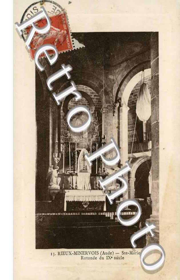Sainte Marie - Rotonde du IXème siècle - Intérieur de l'église