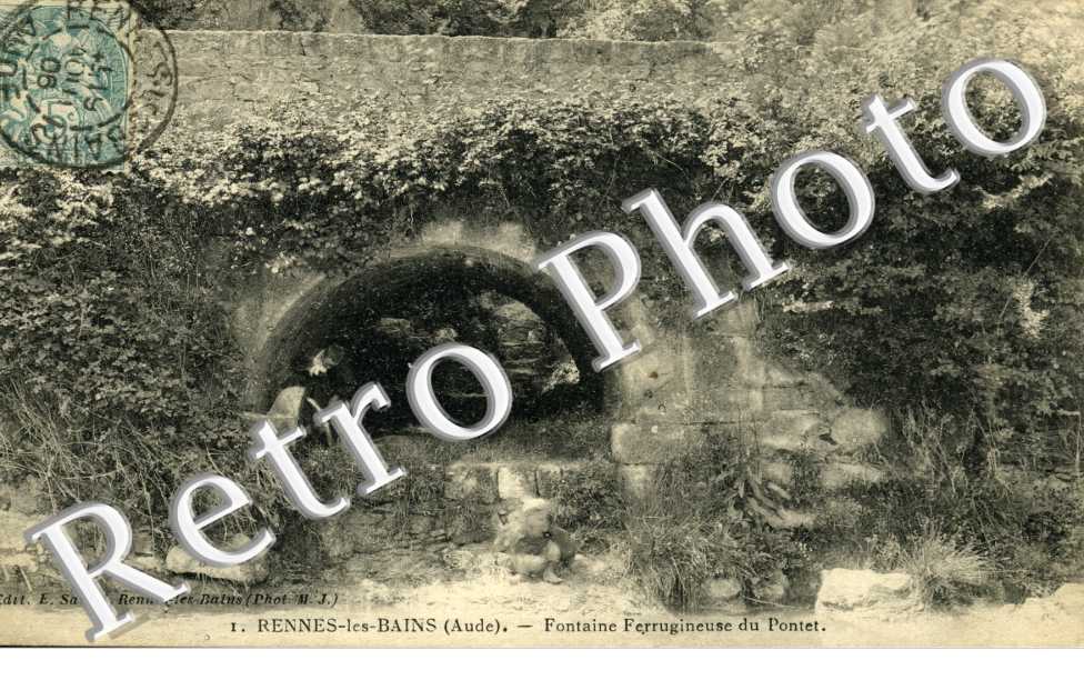 Fontaine ferrugineuse du Pontet