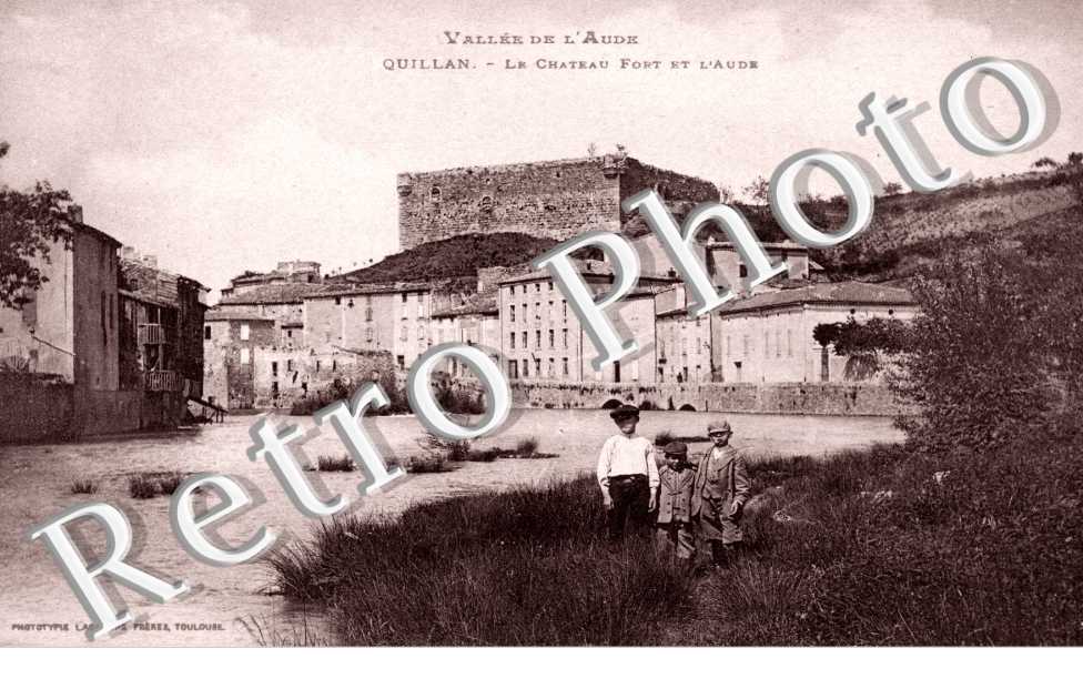 le Chateau fort et l'Aude