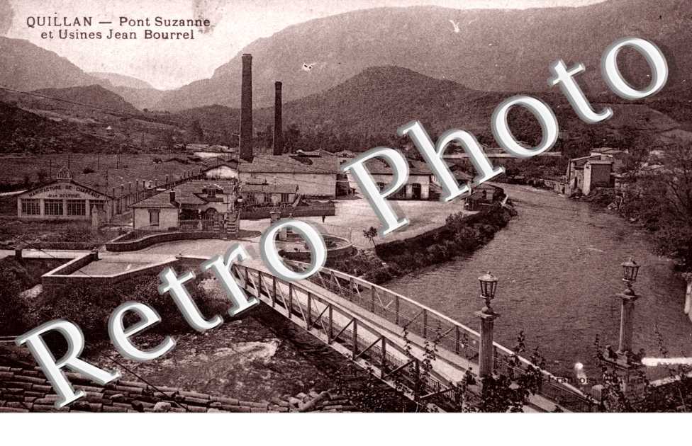 Pont Suzanne et Usines Jean Bourrel