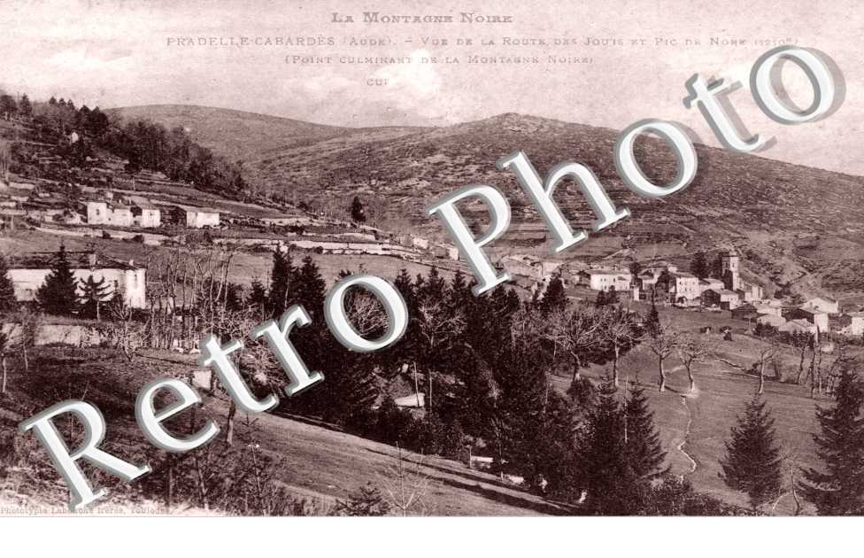 vue de la route des Jouis et Pic de Nore