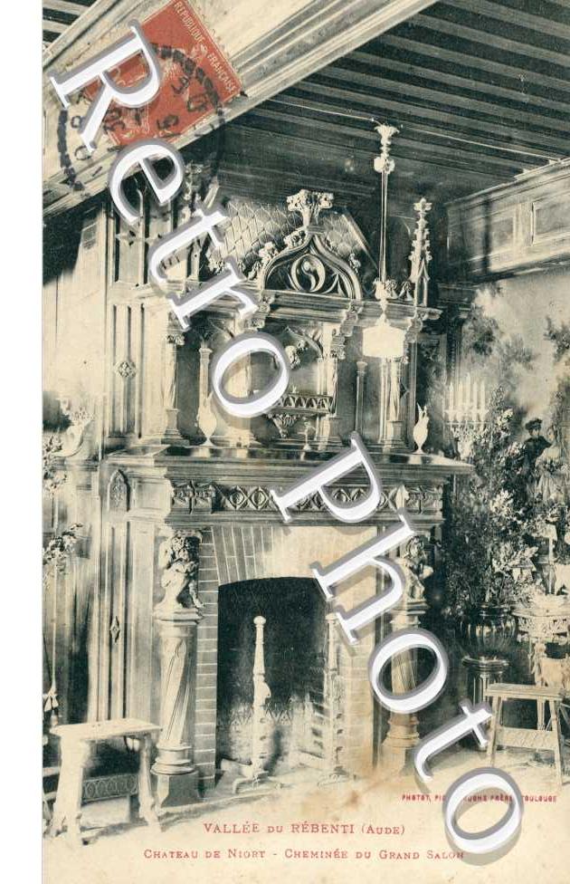 Cheminee du Grand Salon du Chateau de Niort