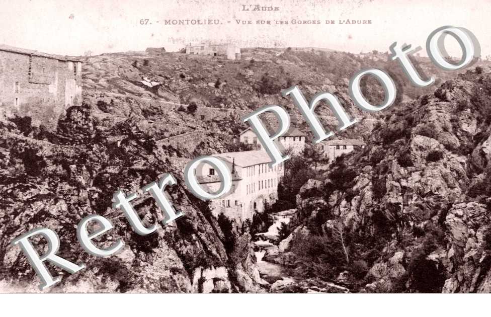 Vue sur les Gorges de l'Adure