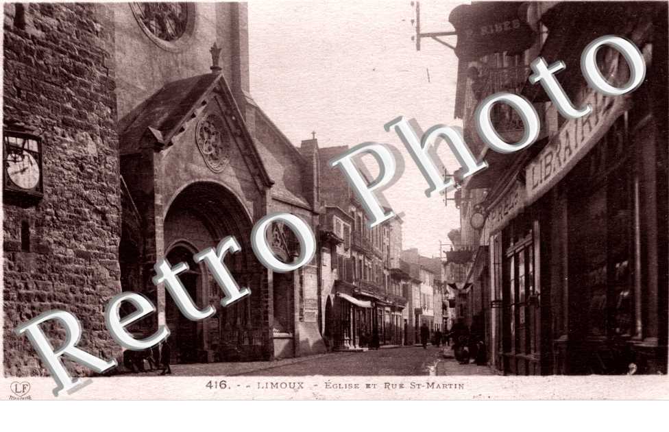 Eglise et rue St Martin