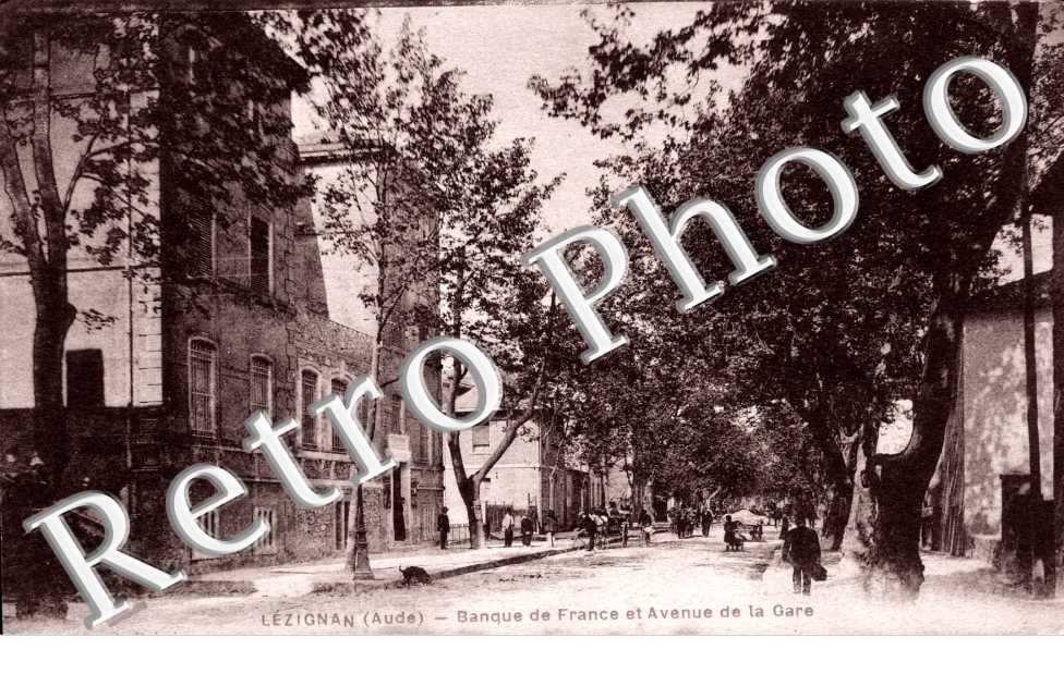 Banque de France et avenue de la gare