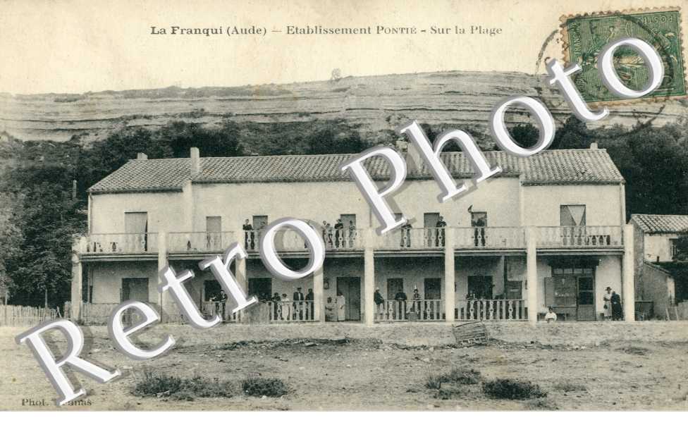 Etablissement Pontie, Sur la Plage