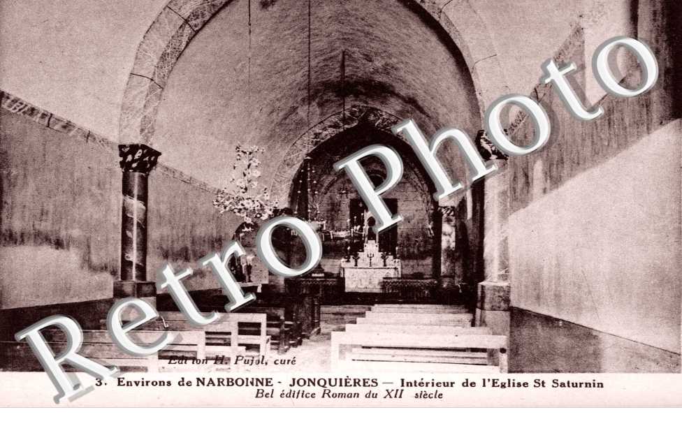 Intérieur de l'Eglise Saint Saturnin
