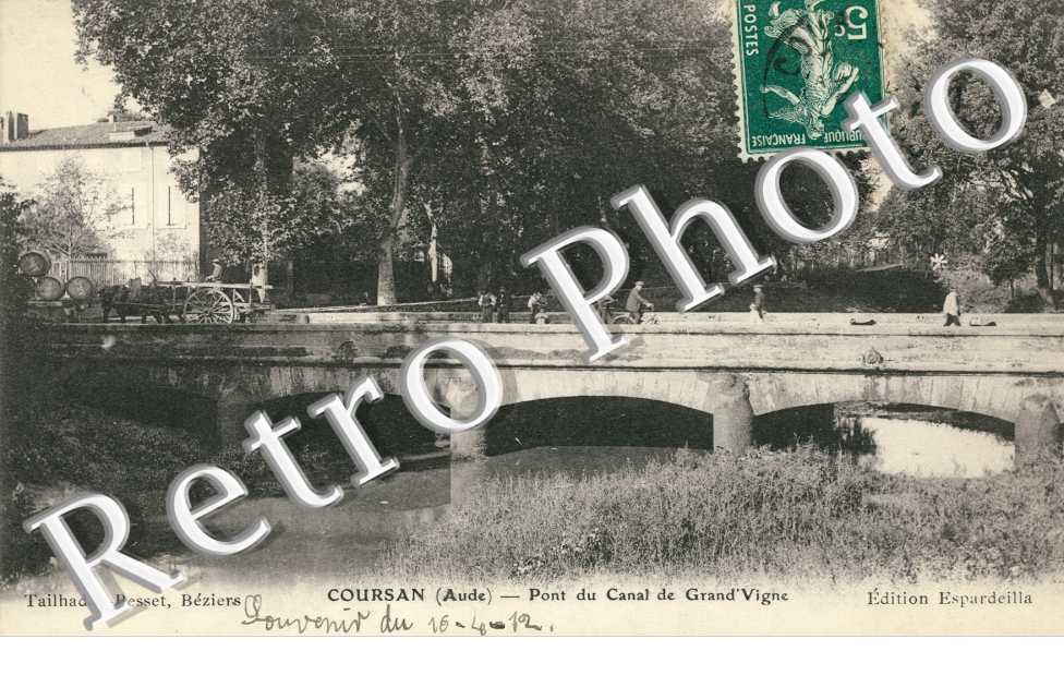 Pont du canal de Grand'vigne