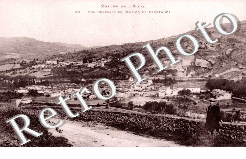 Vue Generale de Couiza et Montazel