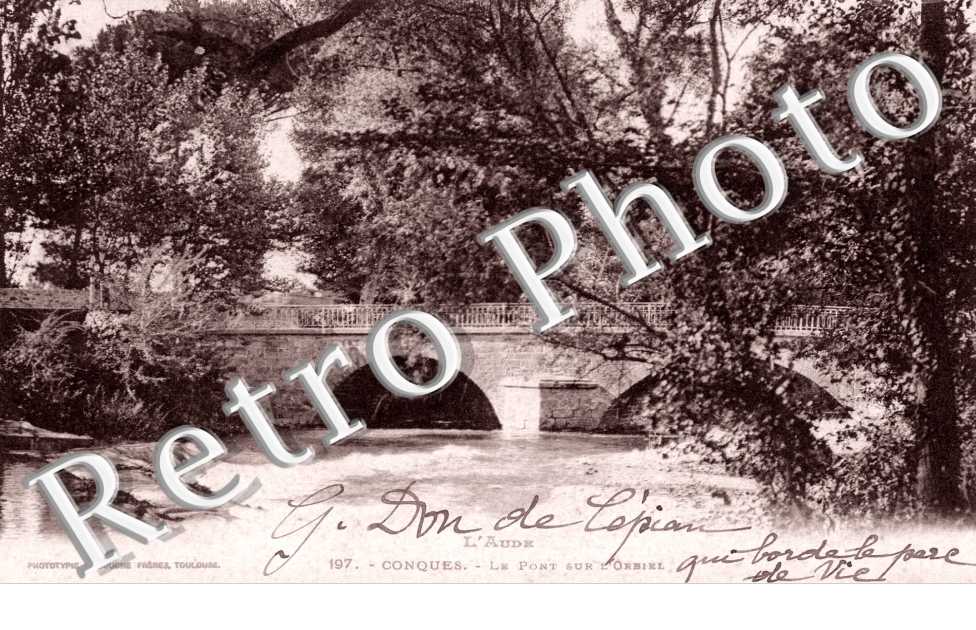 le pont sur l'Orbiel