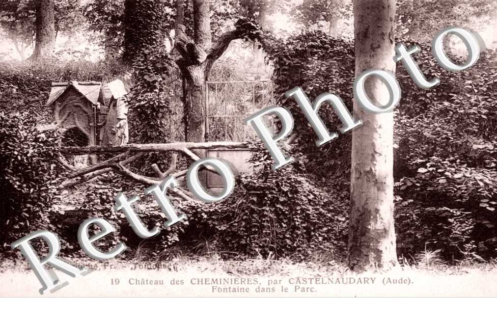 Fontaine dans le parc