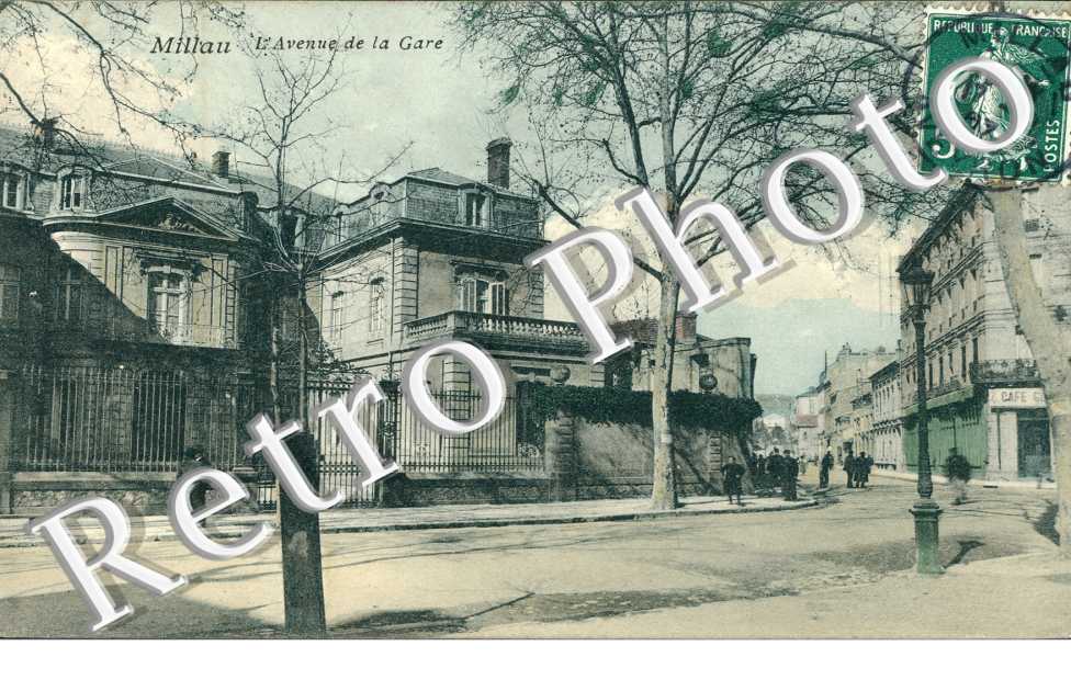 L'avenue de la gare