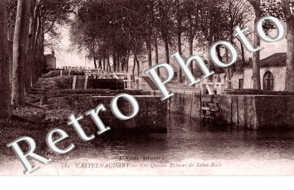 les quatre écluses de Saint Roch