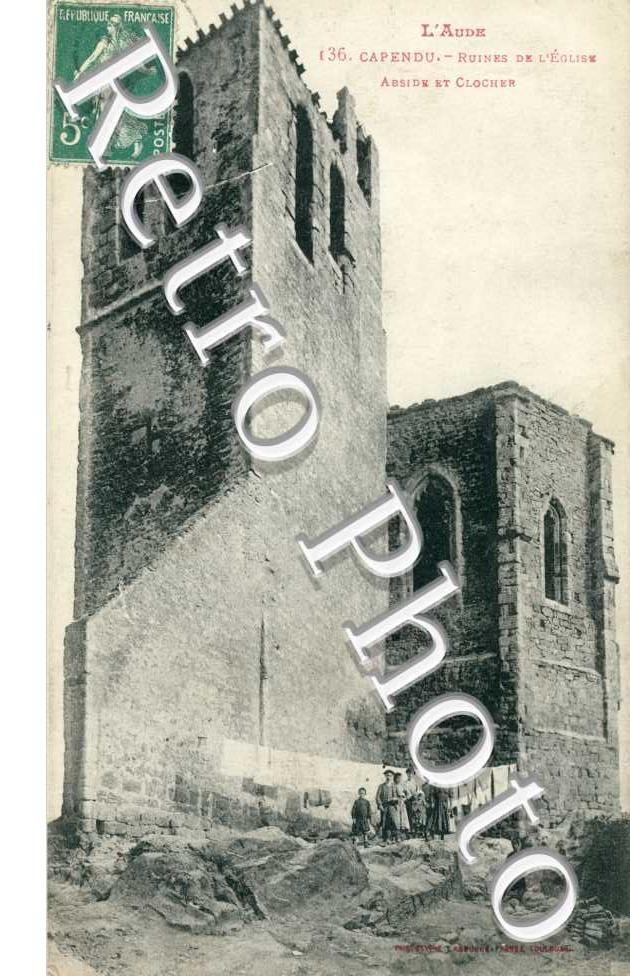 Ruines de l'Eglise, Abside et Clocher