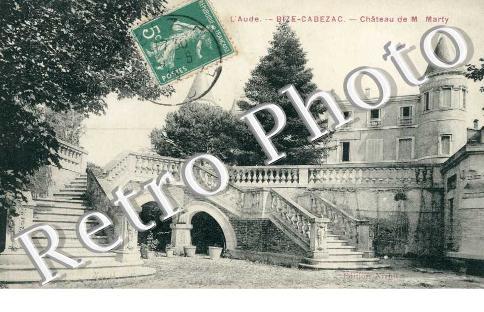 Bize Cabezac chateau de M. Marty