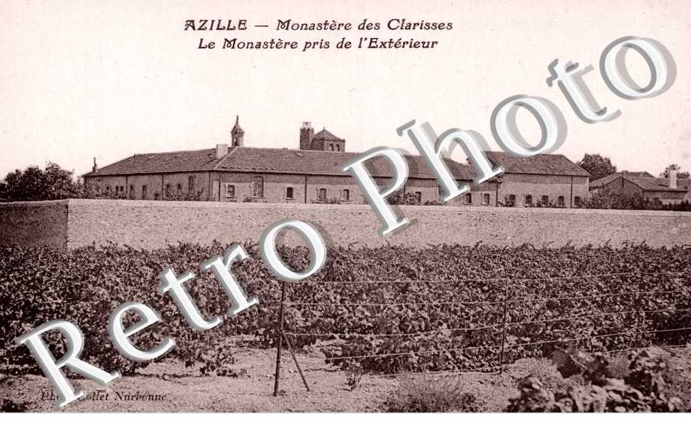 Le monastère pris de l'extérieur