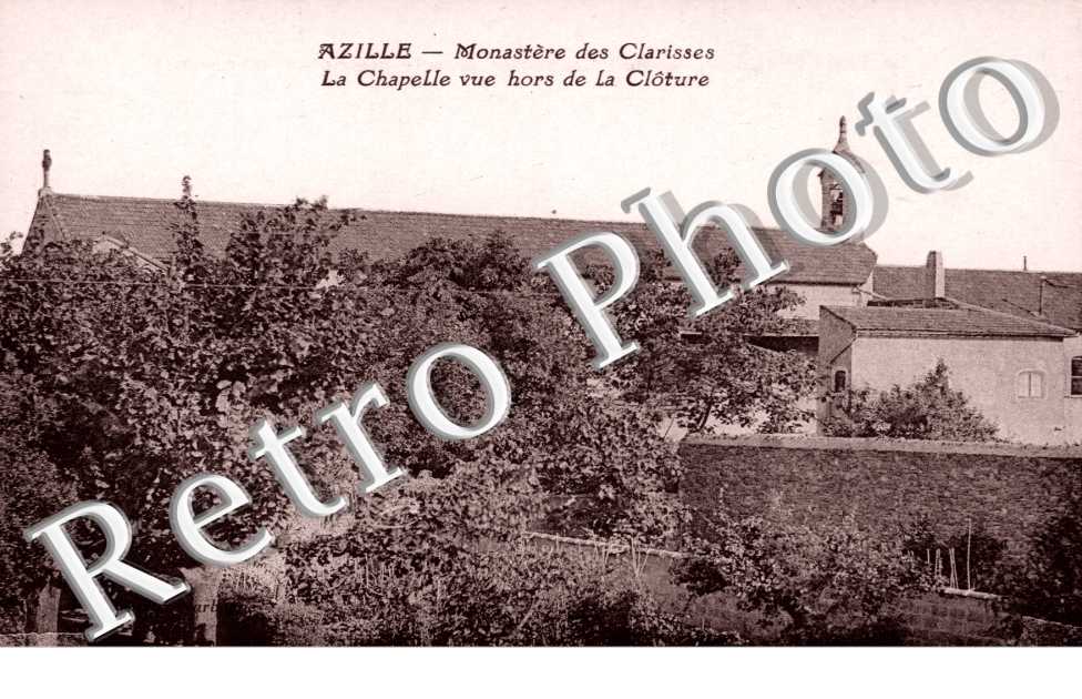 Monastere des Clarisses, la Chapelle vue hors de la Cloture