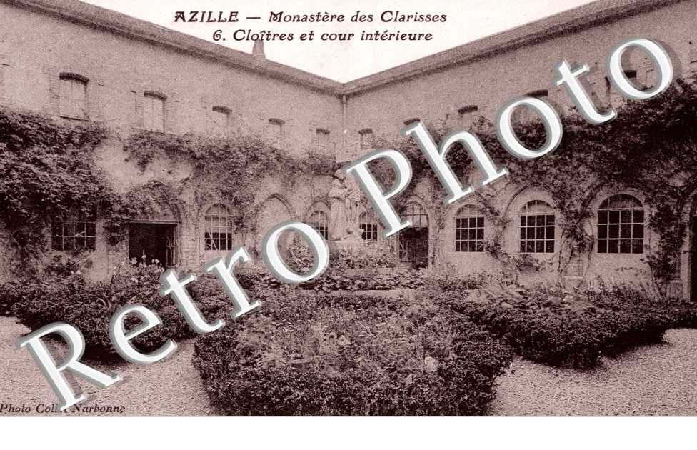 Monastère, cloitres et cour intérieure