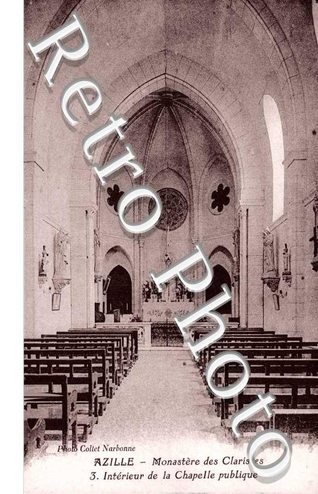 Intérieur de la chapelle, Monastère