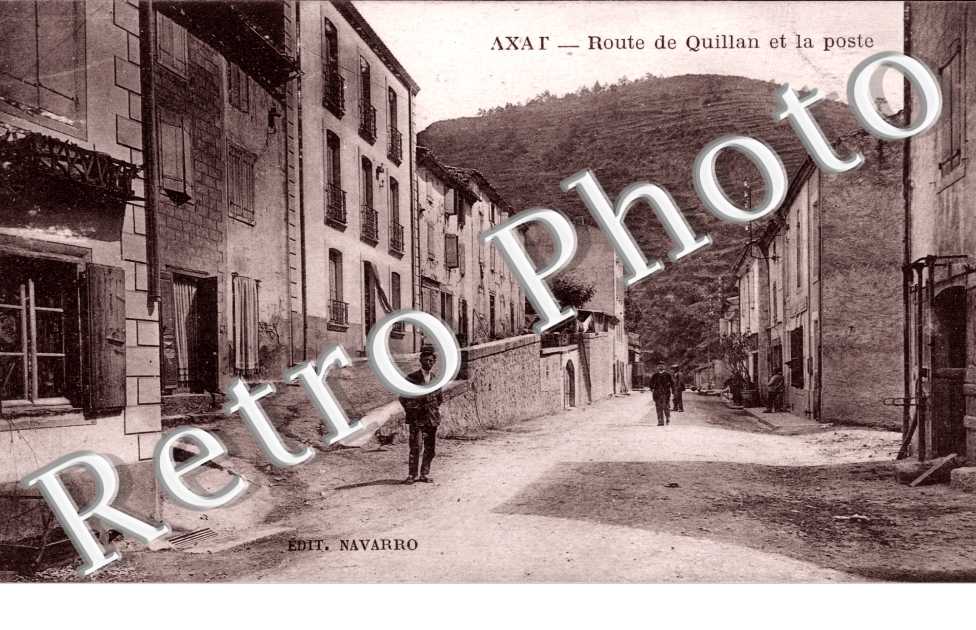 Route de Quillan et la poste