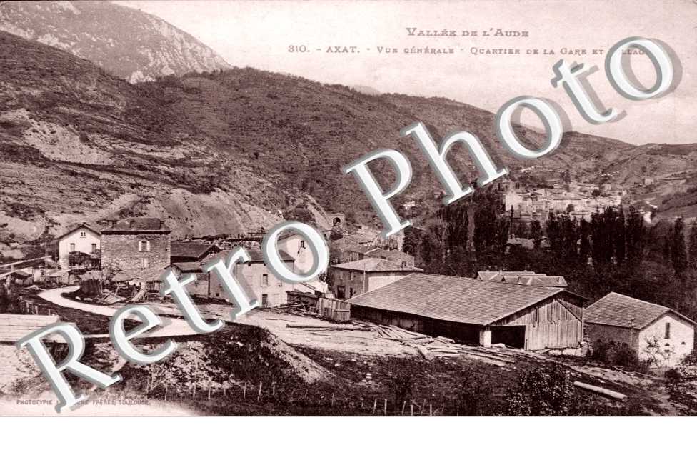 Vue Generale, Quartier de la Gare et Village