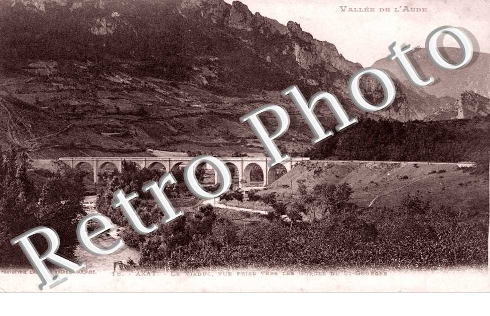 le Viaduc, Vue prise vers les Gorges de Saint-Georges