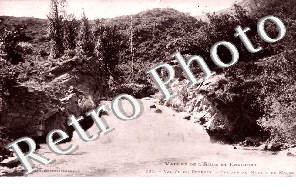 vallee du Rebenty Cascade au Moulin de Marsa
