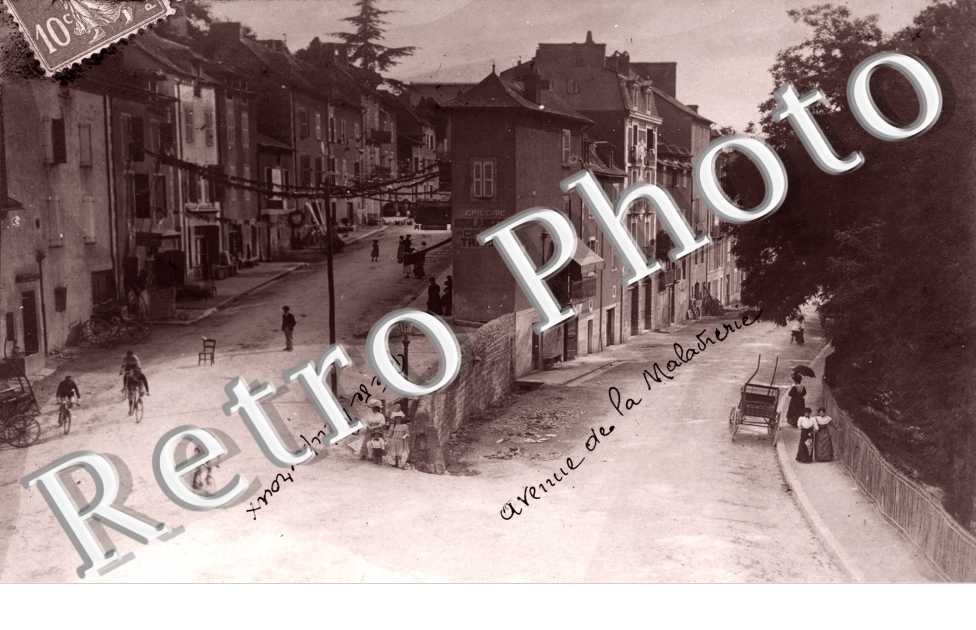 Route de Rieupeyroux et avenue de la Malavierie
