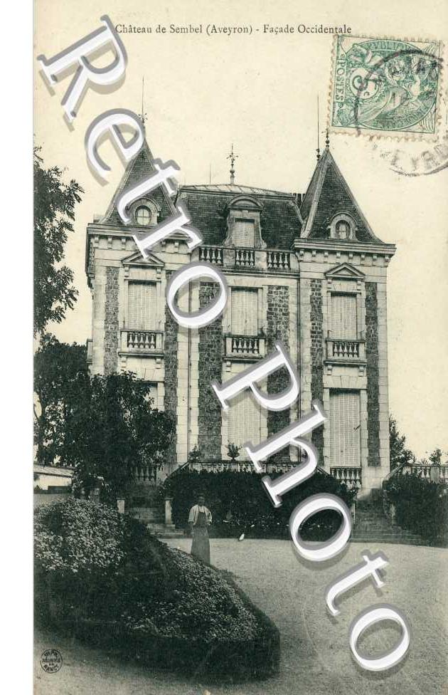 Chateau de Sembel, Facade Occidentale