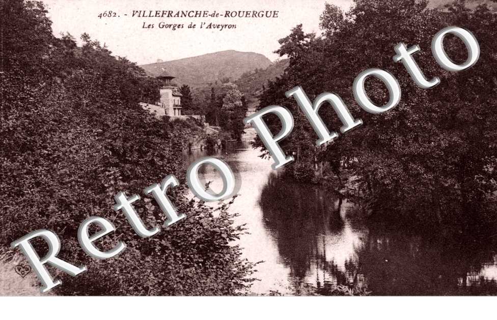 Les gorges de l'Aveyron