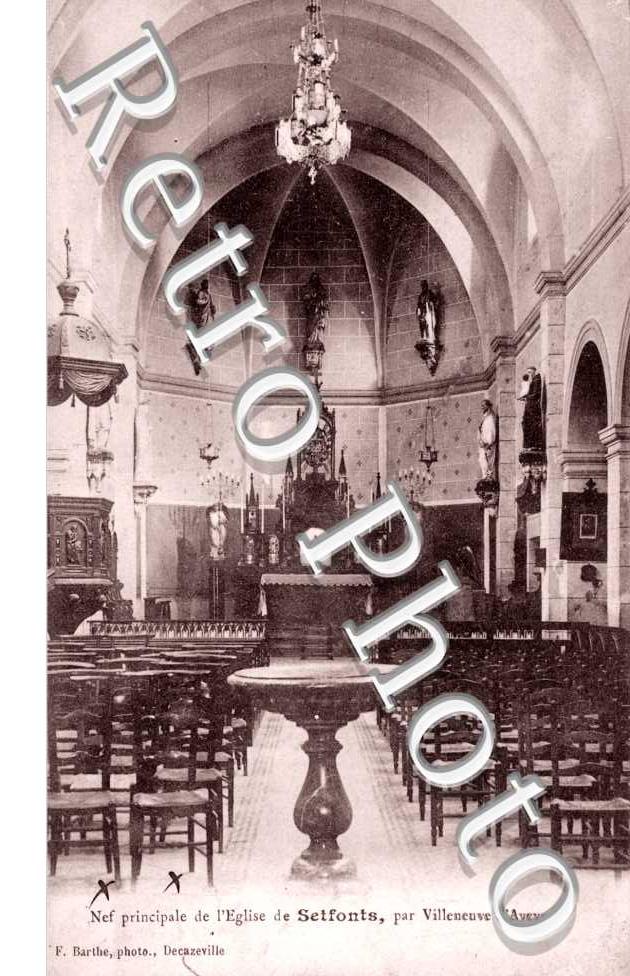 Nef principale de l'eglise