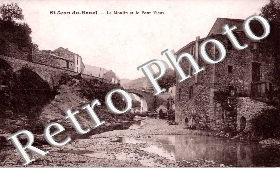 Le moulin et le pont vieux