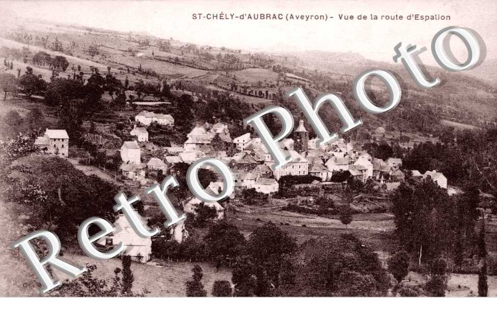 Vue de la Route d'Espallion