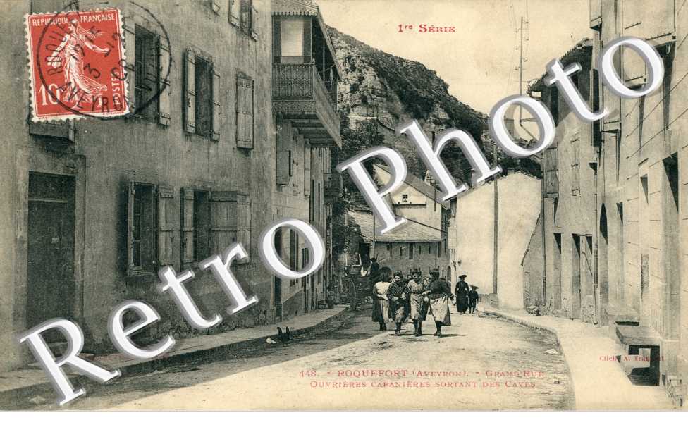 grand'rue - ouvrieres cabanieres sortant des caves