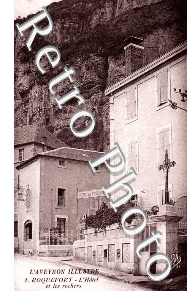 l'hotel et les rochers
