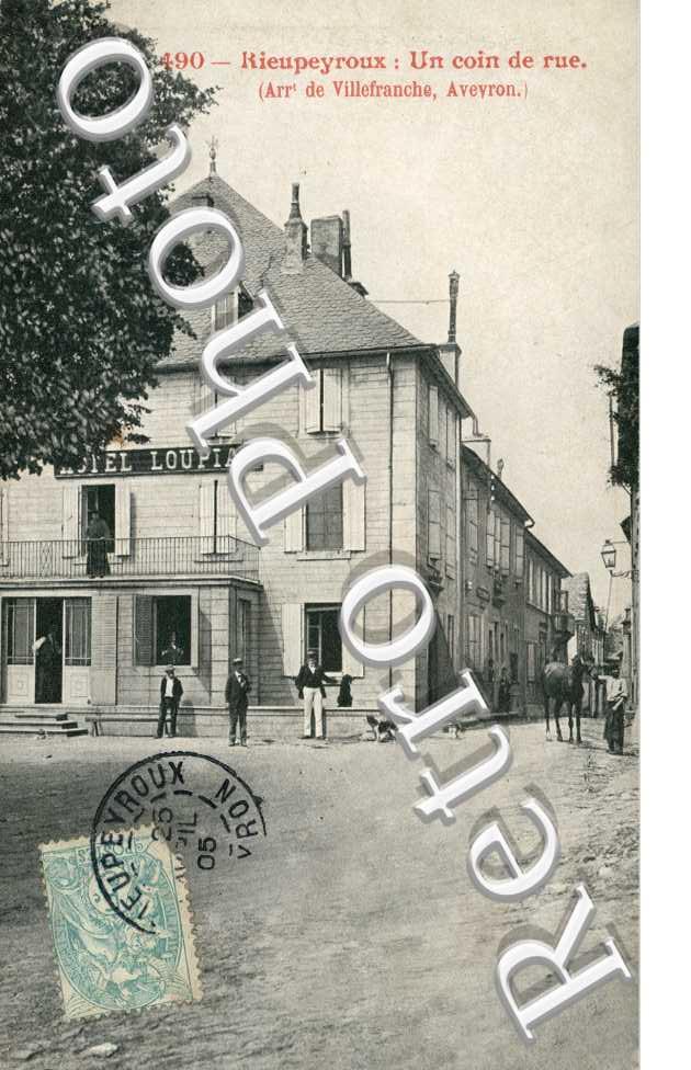 un coin de rue - arrondissement de Villefranche