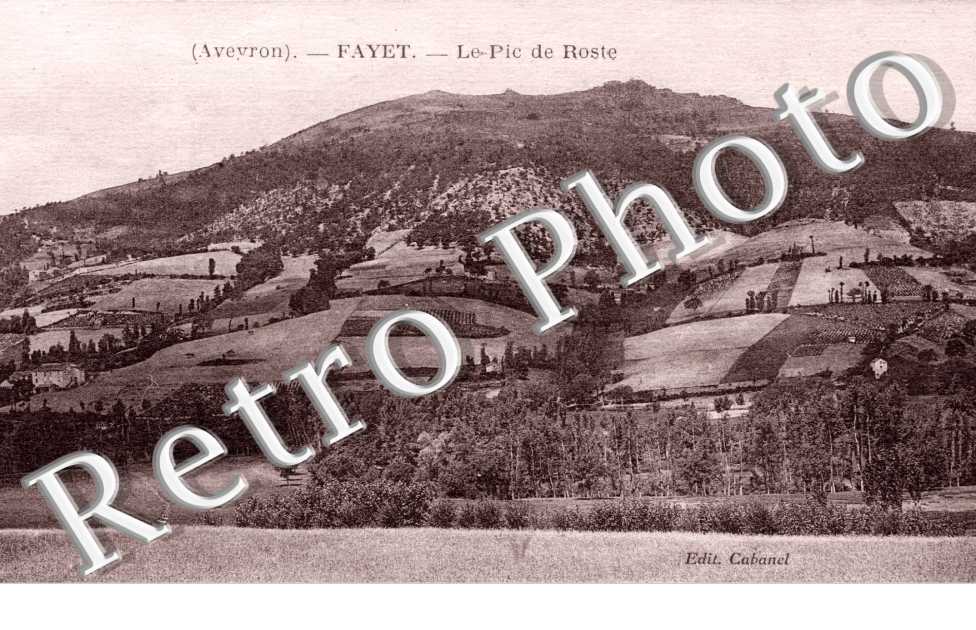 Le pic de Roste