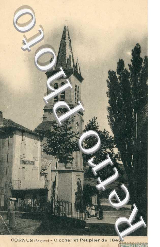 Clocher et puplier de 1848